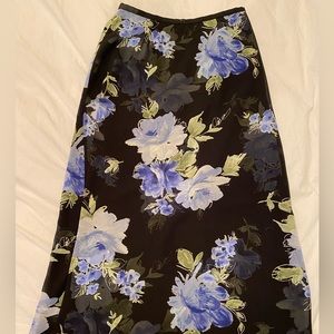 Liz Claiborne floral maxi skirt